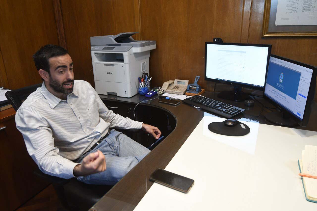 Víctor Fayad Ministro de Hacienda y Finanzas de la provincia de Mendoza.
Foto: José Gutierrez / Los Andes