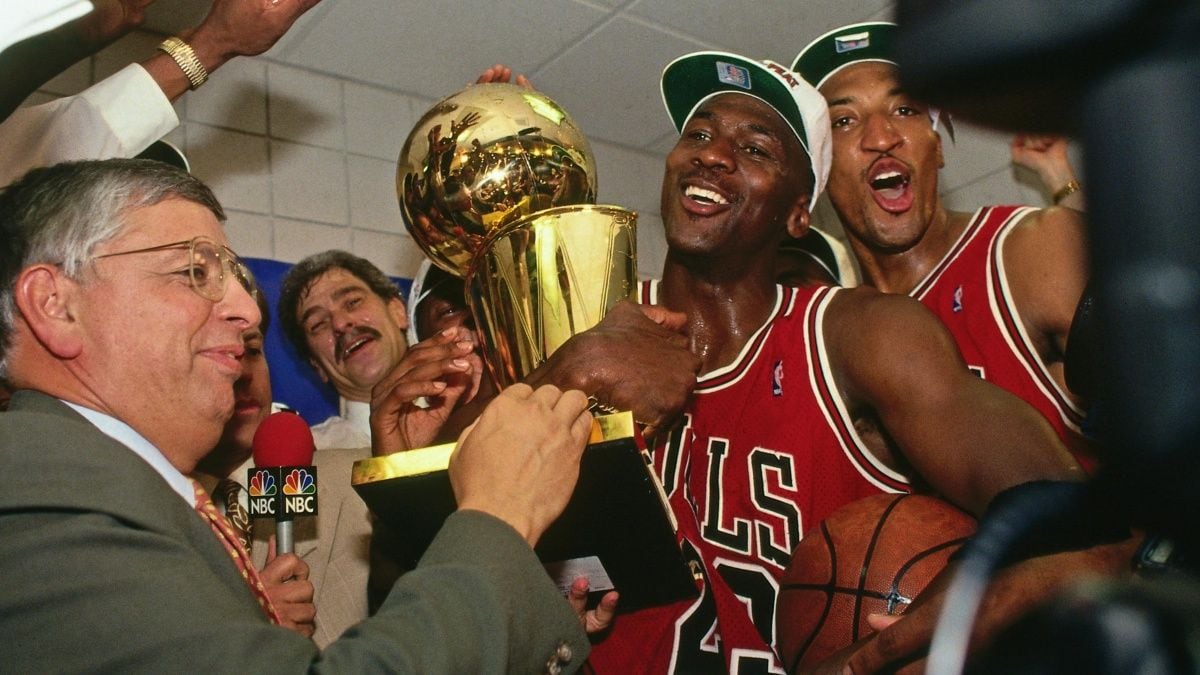 Durante la década de los 90', Chicago Bulls ganó seis títulos de la NBA.