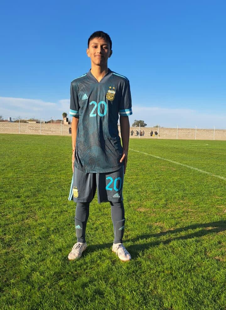 Las fotos del primer amistoso de Mati Busto, “la joya beltranina” en el Sub 15 de Argentina y con triunfo. Foto: Jorge Busto.