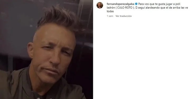 Últimos posteos en Instagram de Fernando “Lechuga” Pérez Algaba, el empresario descuartizado