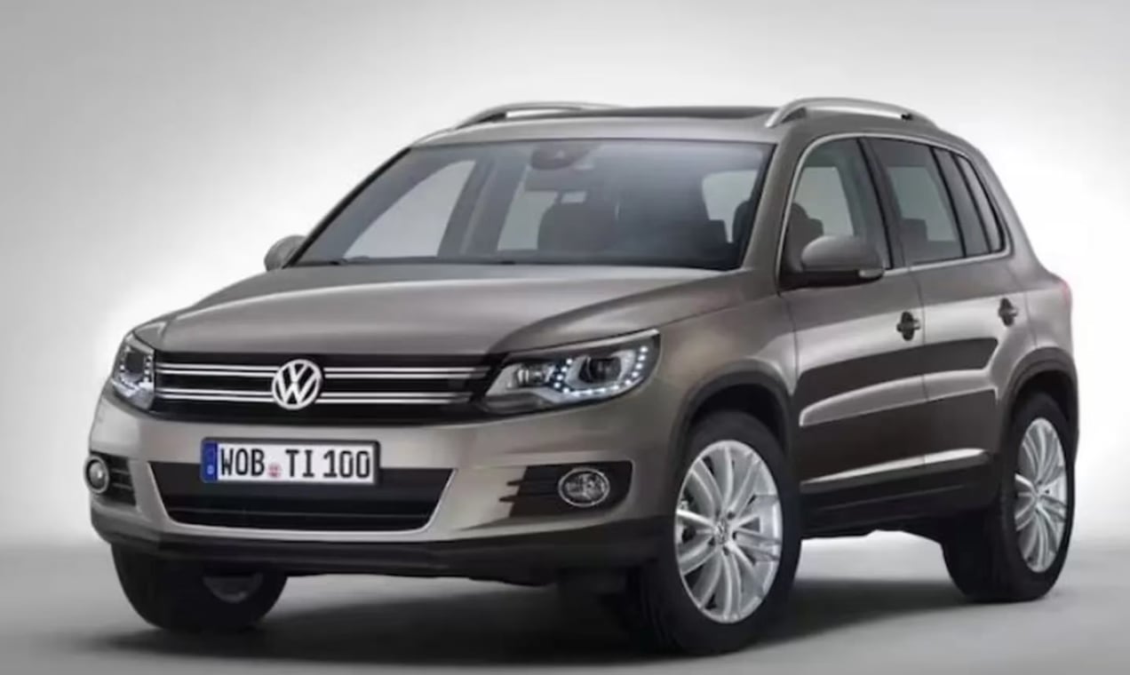 Massa declaró un VW Tiguan 2.0. Foto: Volkswagen