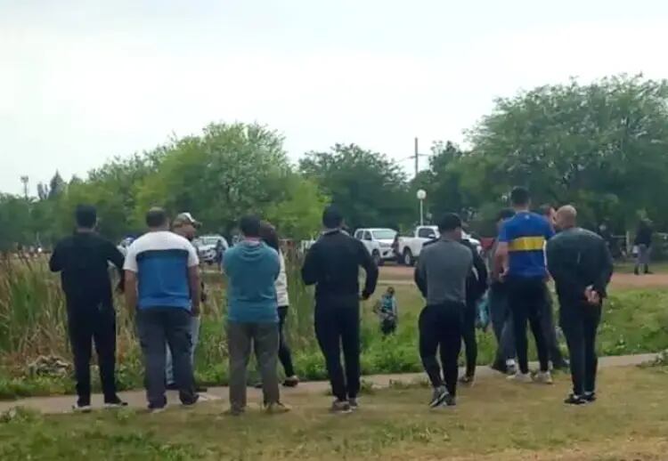 Hallaron el cuerpo de una adolescente que era intensamente buscada en Chaco. El cadáver apareció en una laguna. Foto gentileza Diario Norte.