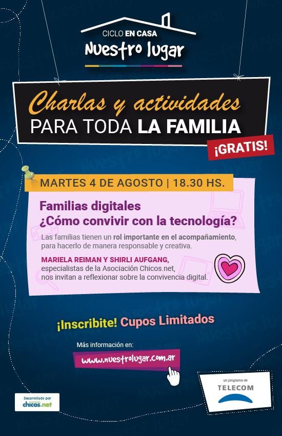 Telecom ofrece actividades por el Mes del Niño