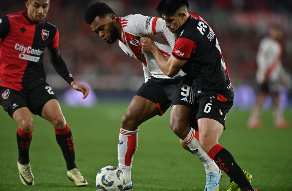 River y Newell´s empataron en el estadio Monumental. FOTO: Prensa River