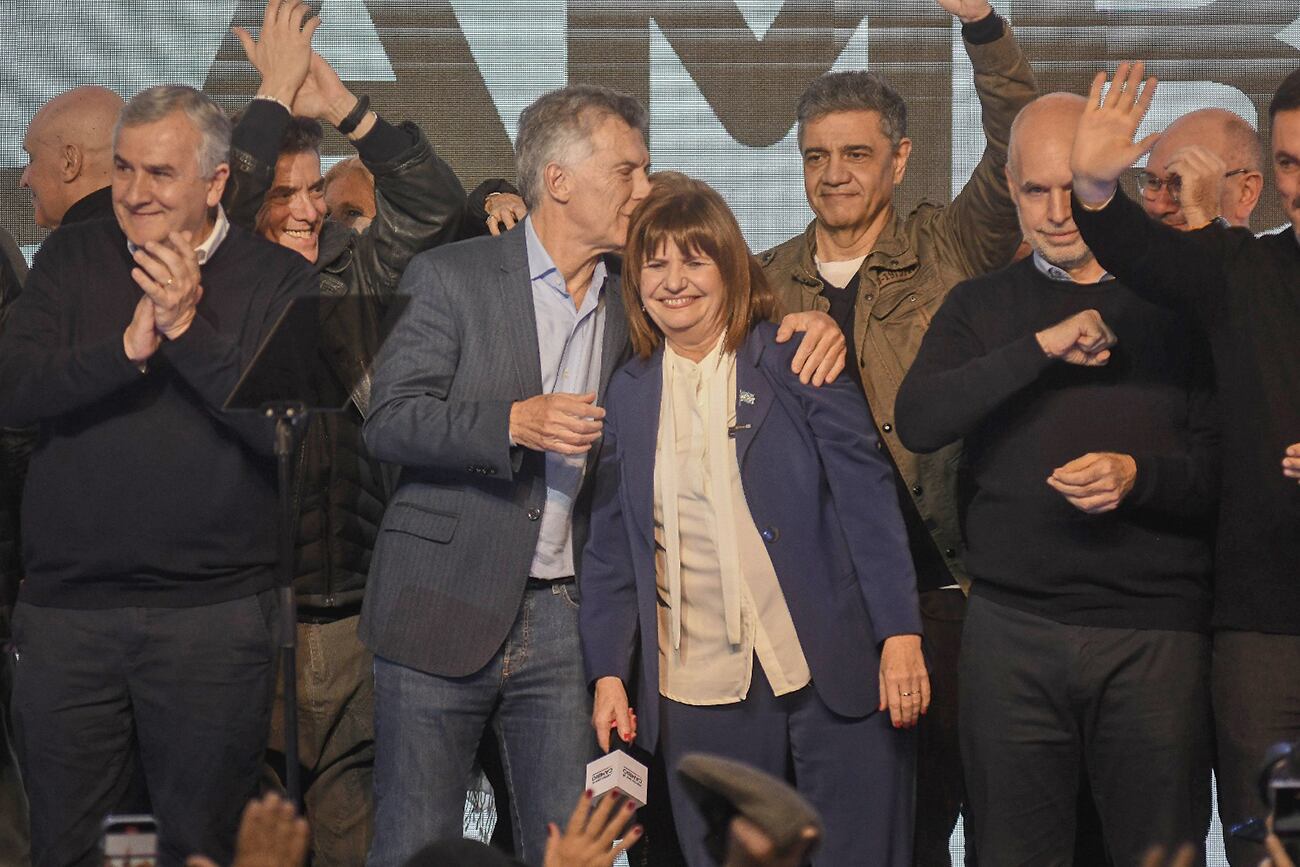 Paso 2023. Búnker de Juntos por el Cambio. (Federico López Claro / Corresponsalía)