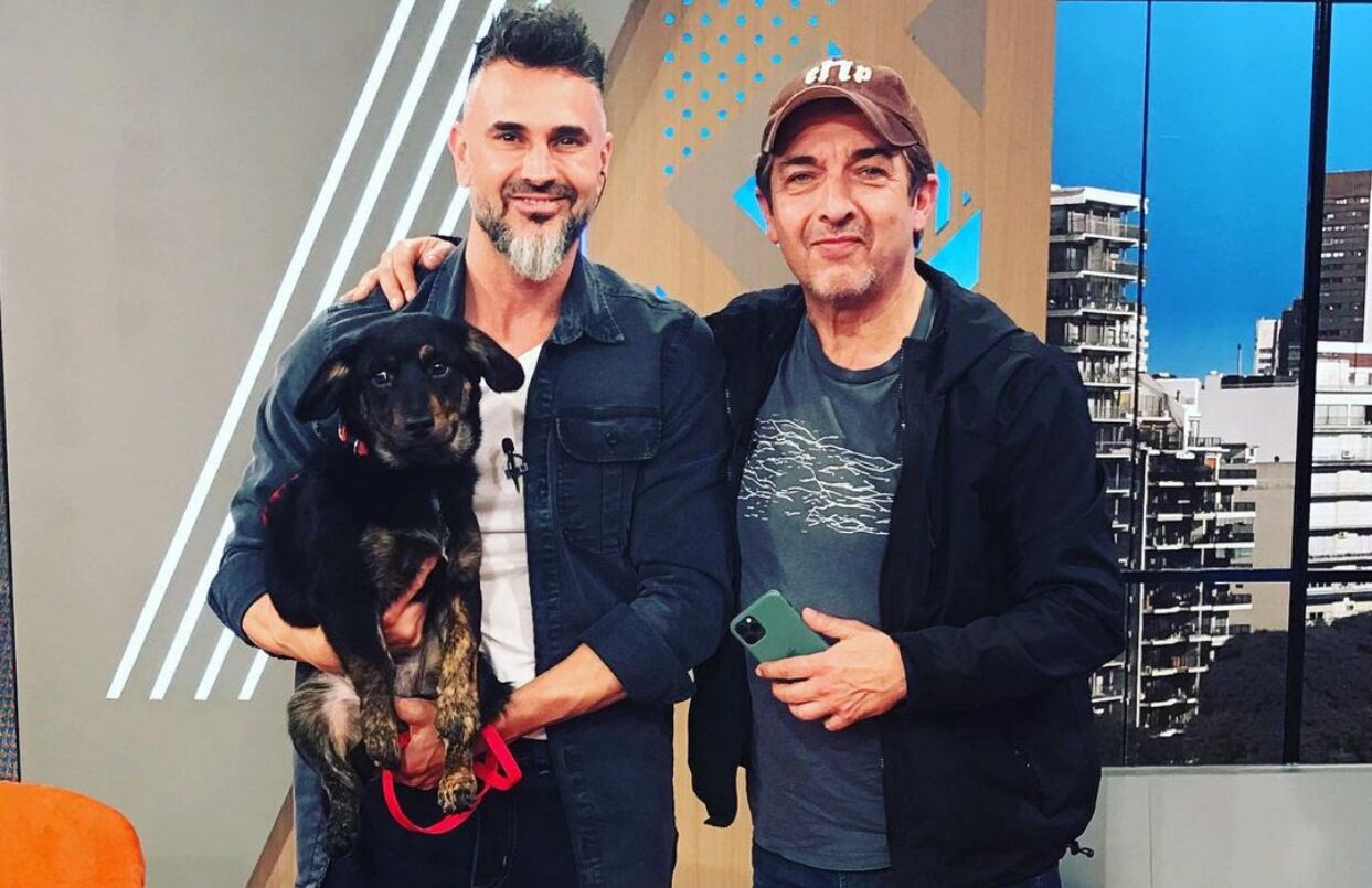 Ricardo Darín irrumpió en el programa de Leo Montero para ubicar a los dueños de un perro perdido.