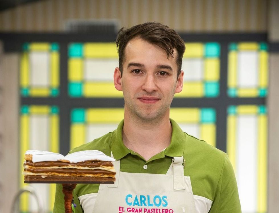 Carlos fue el ganador de Bake Off este lunes.