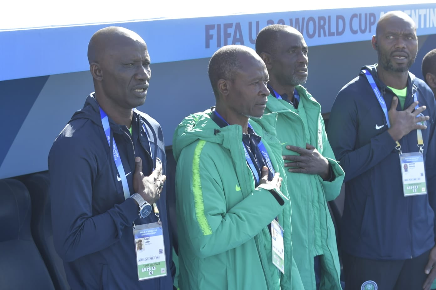 Nigeria vs. Dominicana, el primer partido en Mendoza del Mundial SUB 20 2023. / Orlando Pelichotti (Los Andes).