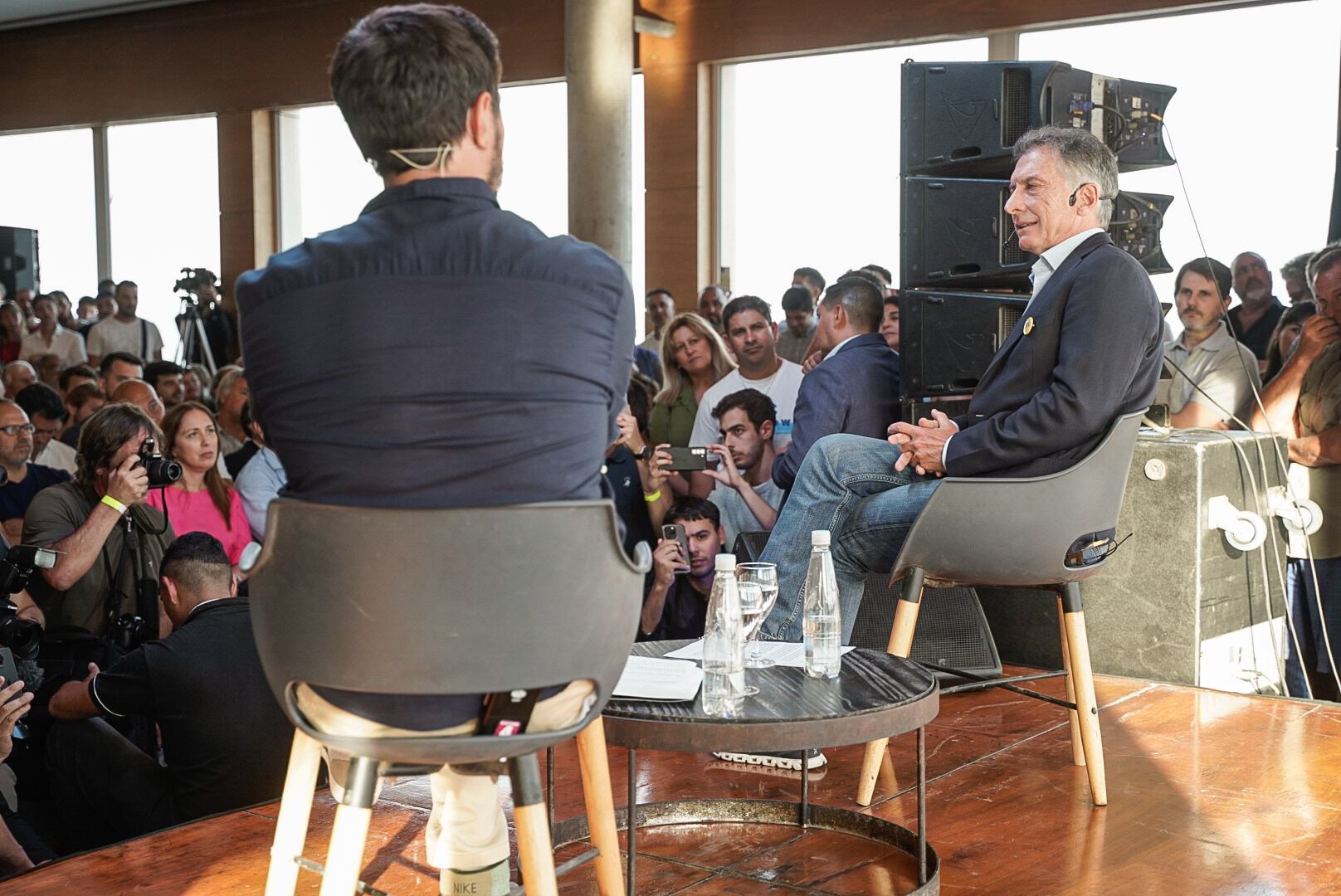 Acto de Macri en Mar del Plata