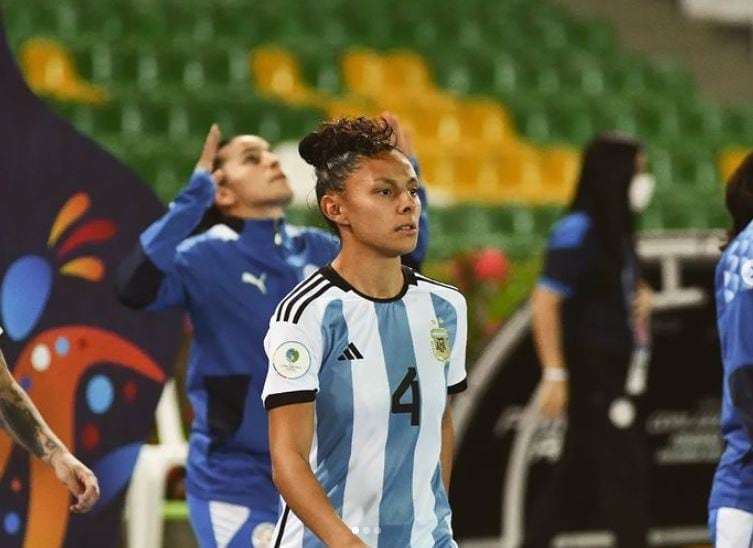 Julieta Cruz, parte de la Selección Argentina. /archivo 