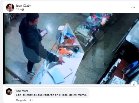 Un hombre robó una notebook de un local en Tupungato y aseguran que no es la primera vez que el mismo hombre hace eso.