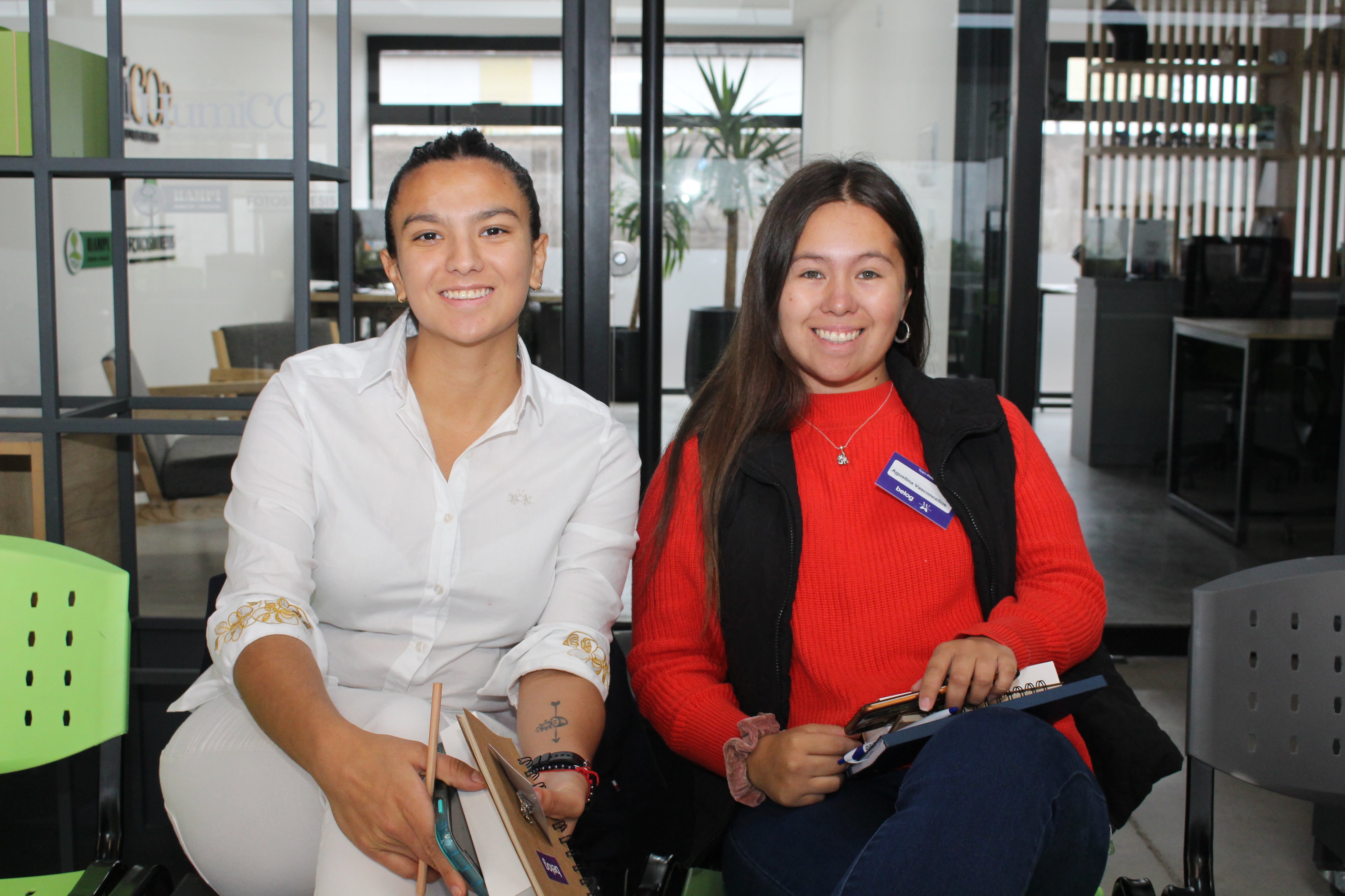 Abril Rizzo y Agostina Vasconcellos.