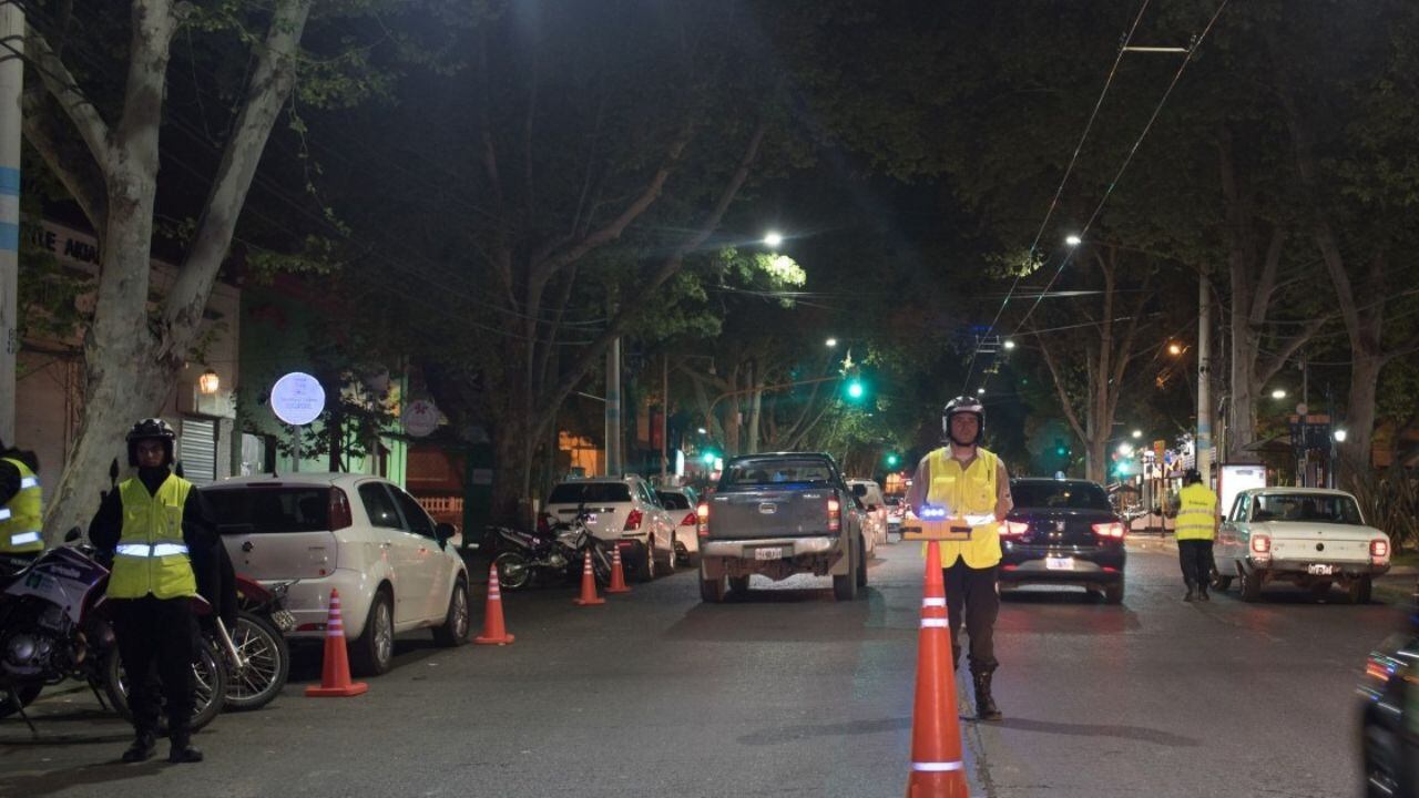 Tres conductores fueron detenidos en Guaymallén por manejar borrachos. Foto: Municipalidad de Guaymallén.