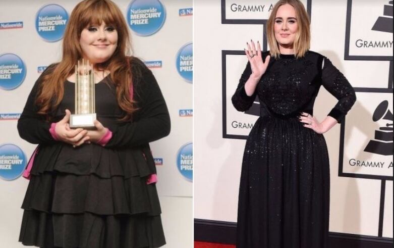 El impactante cambio de Adele.