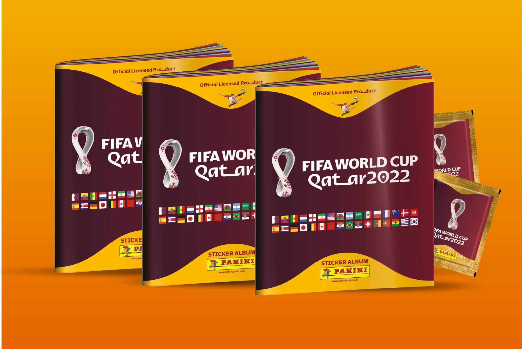 Álbum de figuritas Qatar 2022