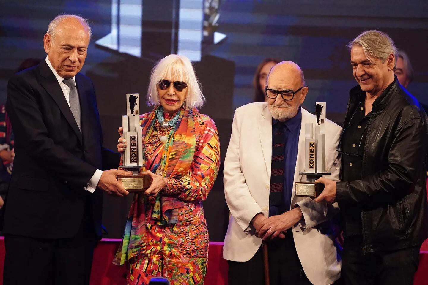 Quino y Julio Le Parc fueron distinguidos en los Premios Konex