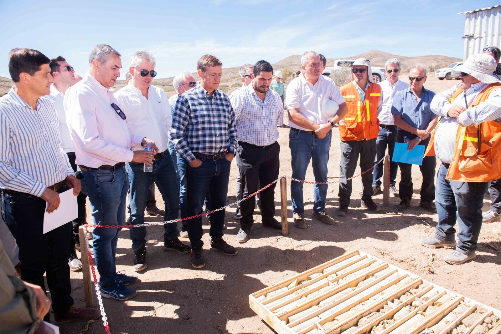 El Gobierno realizó una visita al proyecto de Malargüe.