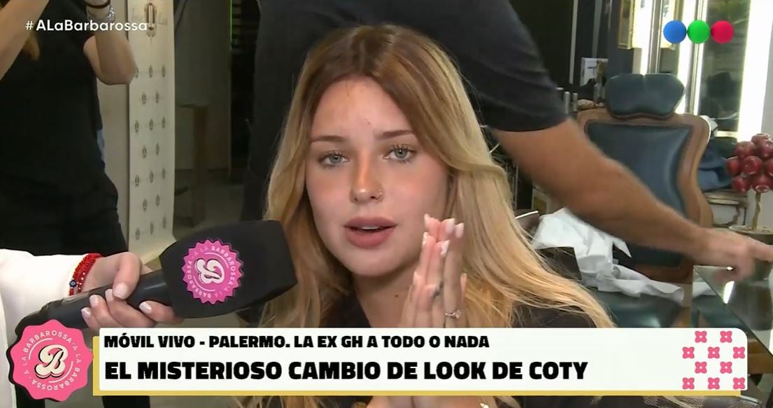 Coti de Gran Hermano cambió de look.