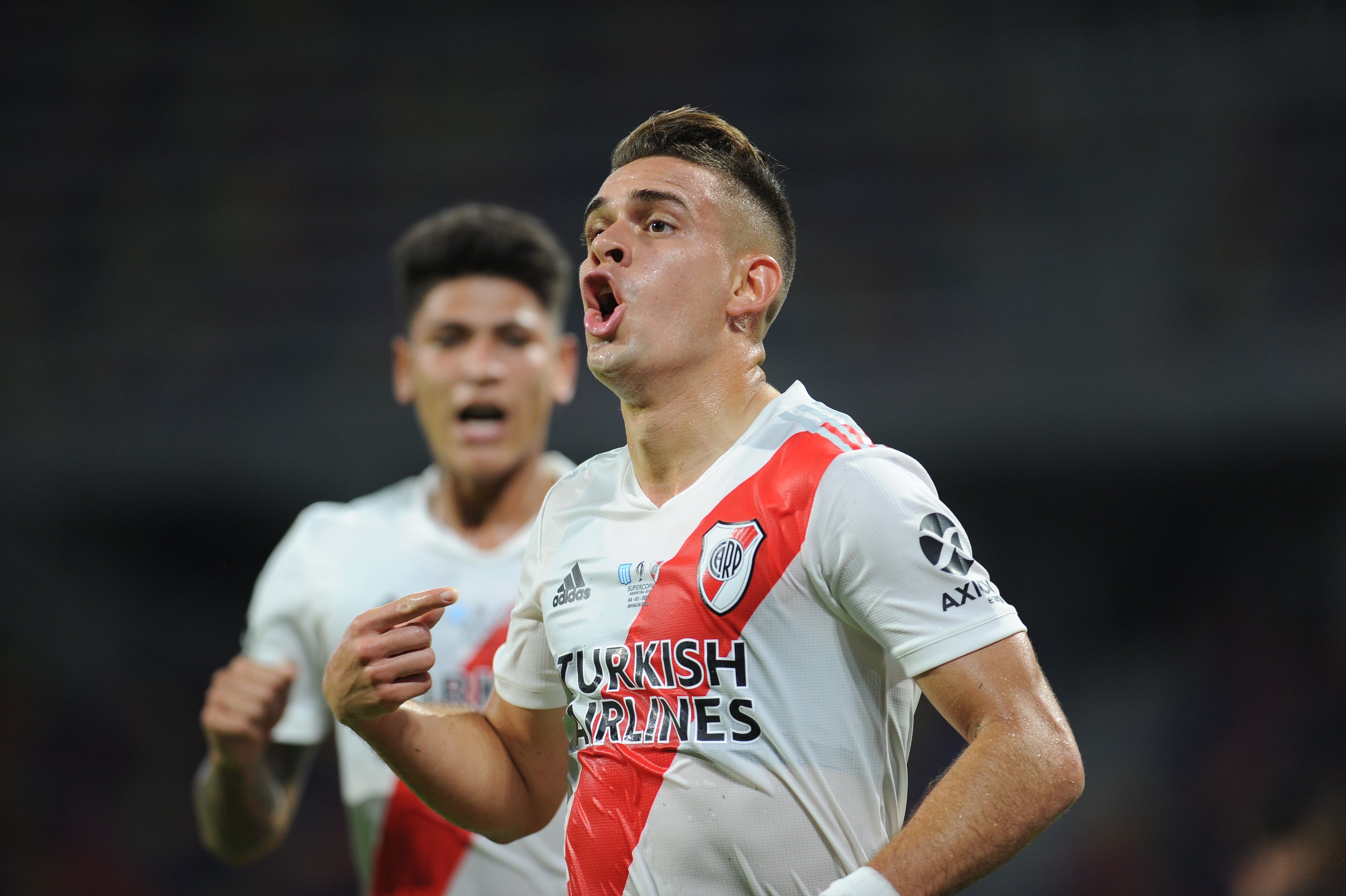 Rafael Santos Borré, el goleador de River Plate. 