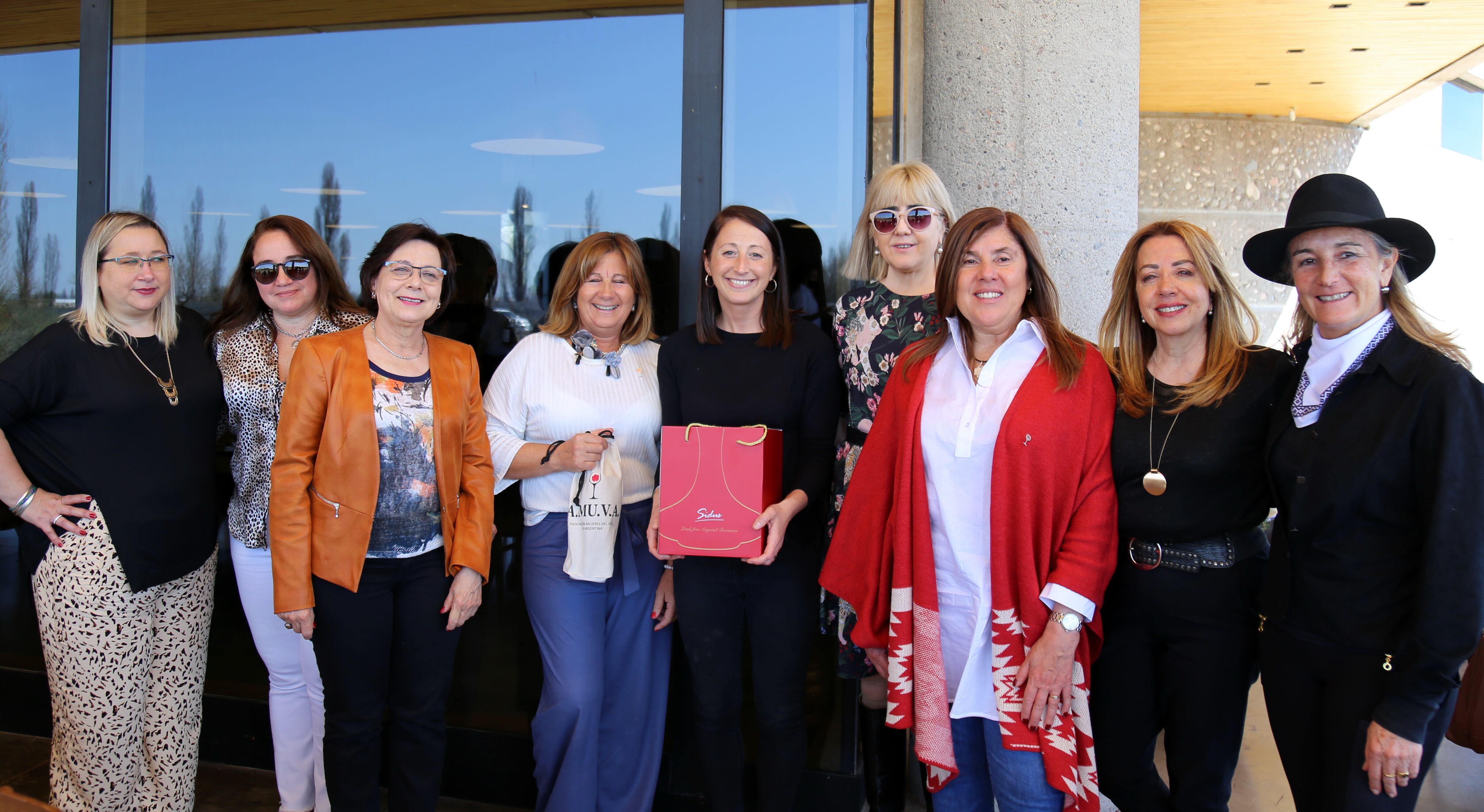 Ana Rusticcini, Alejandra Gil Polesman, Cristina Pandolfi, Nancy López, Laura Principiano, Fátima Villagra y Ana Gaibazzi.