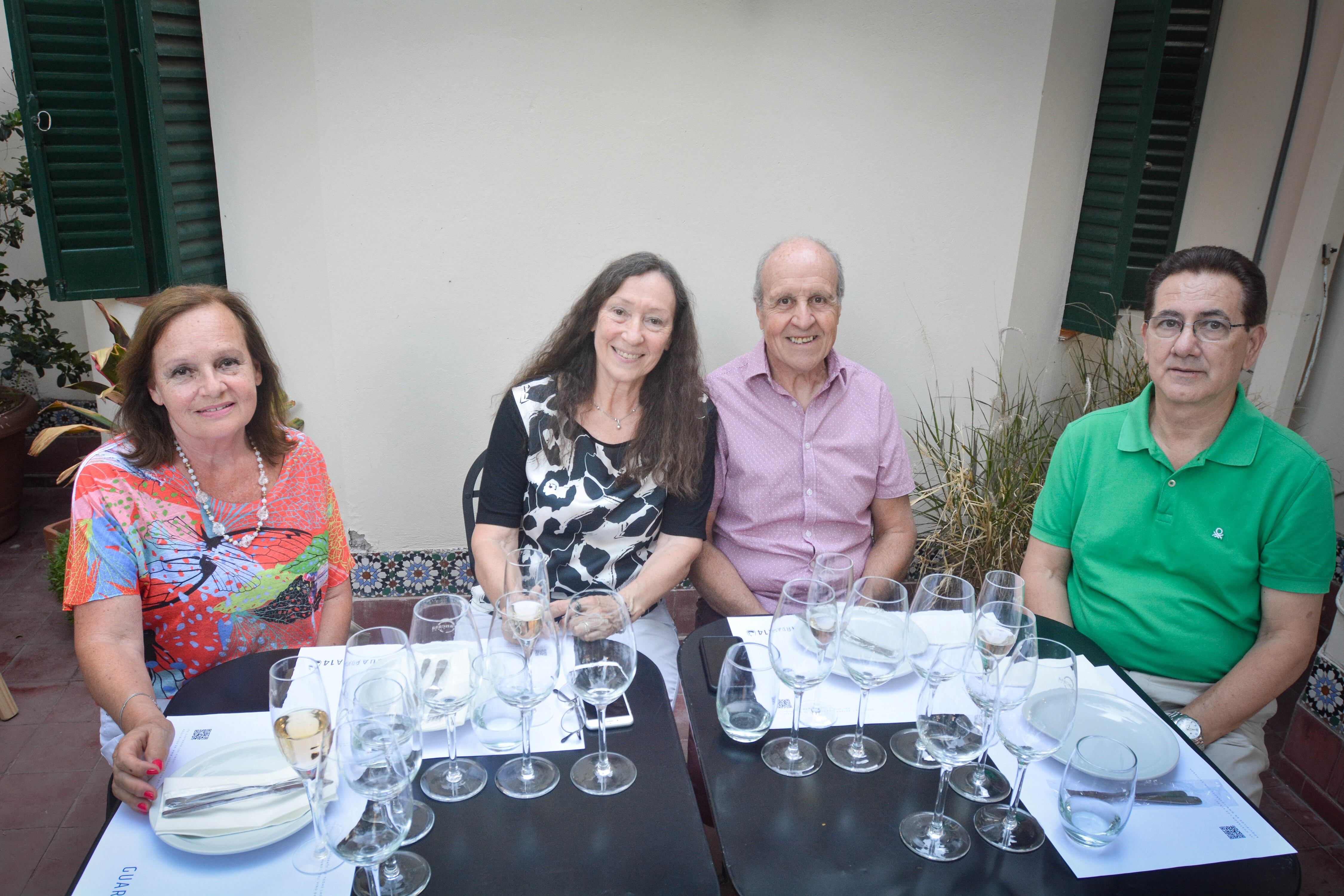 Estela Bemetti, Norma Estela Herrera, Mario González y Mario Chaves - Nicolás Ríos / Los Andes