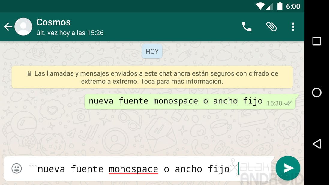 Cómo dar formato de texto en WhatsApp: negrita, cursiva, tachado y cambiar tipo de letra.