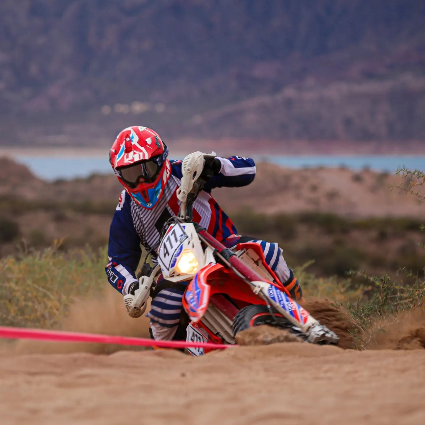 Tupungato se prepara para ser sede del Argentino de Enduro. / Gentileza.