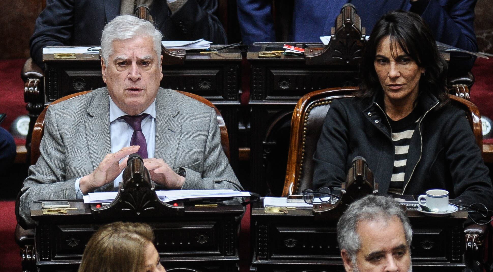 Los cordobeses Carlos Gutiérrez y Natalia De la Sota votaron divididos (Foto: Federico López Claro)