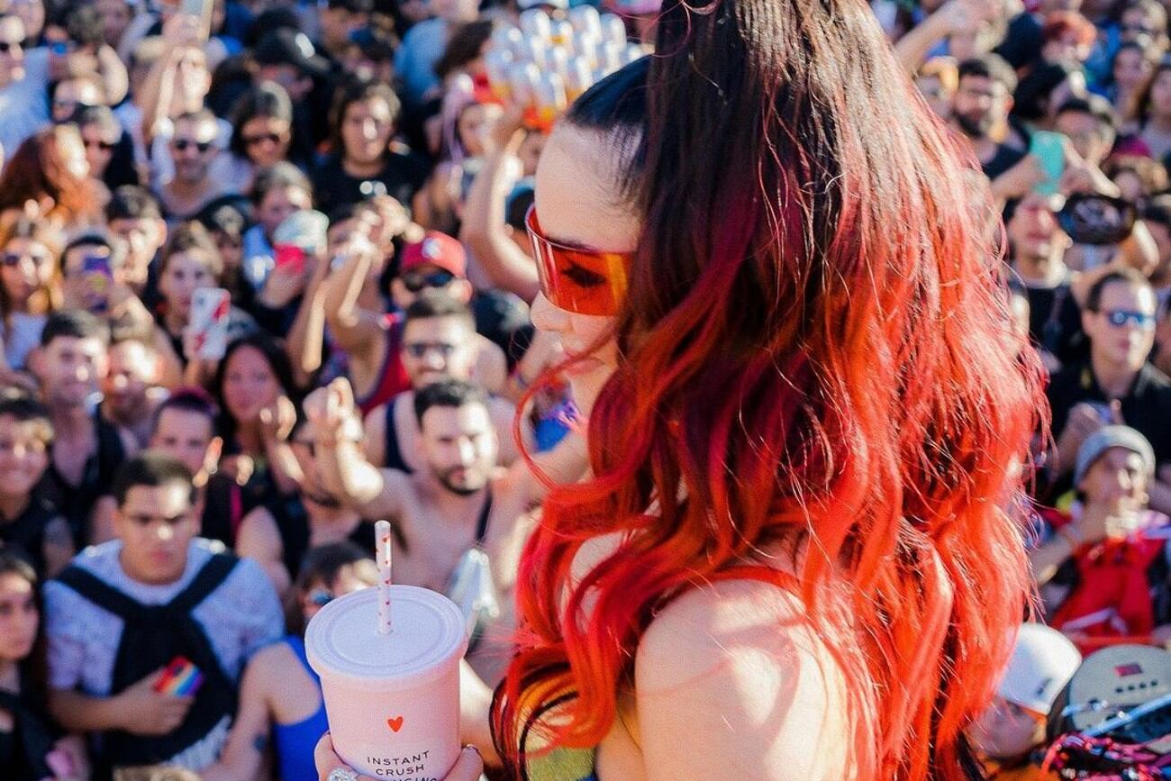 Lali en la Marcha del Orgullo 2022 (Foto: @lalioficial)