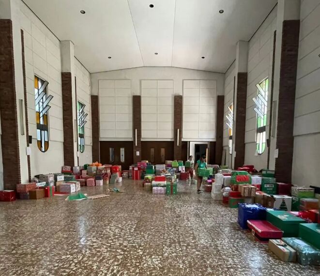 Buscan padrinos solidarios para que más de 800 familias mendocinas puedan tener su cena navideña. Foto: Instagram @nochebuenaenmendoza