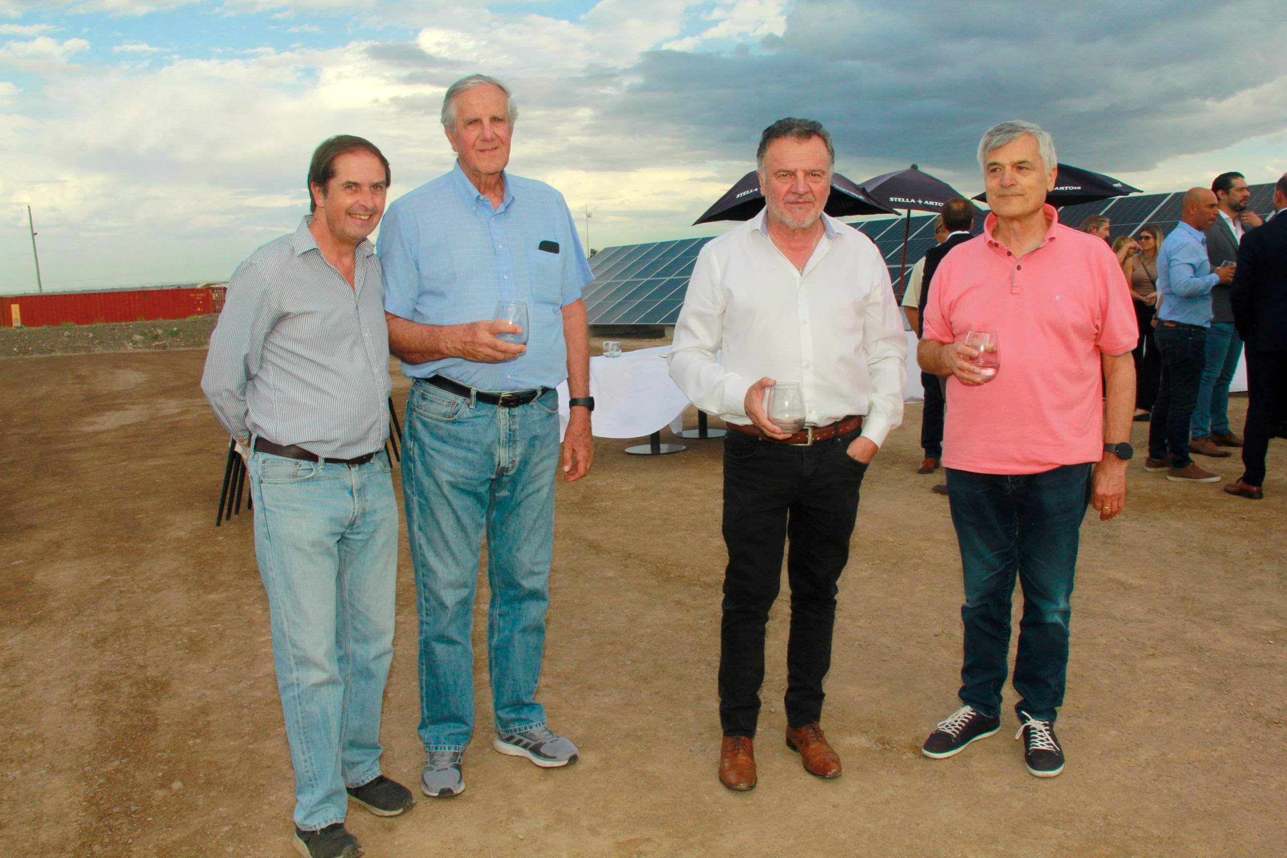 Alejandro Moreno, Antonio De Gregorio , Carlos Román y Alfredo Robles. Foto: Fernando Grosso.