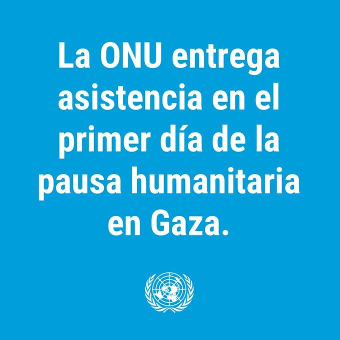 El posteo de la ONU. Foto: X / @ONU_es