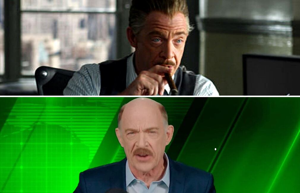 J.K. Simmons volvió al universo de Spider-Man en el mismo papel de la trilogía de Sam Raimi.