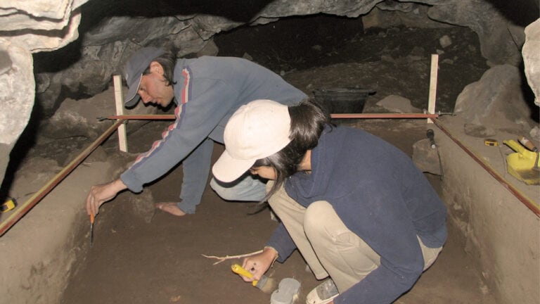 Excavaciones Arqueológicas en el Centro Occidente en el marco de los estudios de Dinámica Humana y Cambios Demográficos. Gentileza investigador.