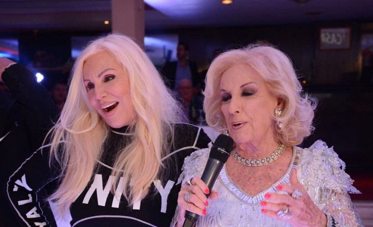 Susana Giménez y Mirtha Legrand.