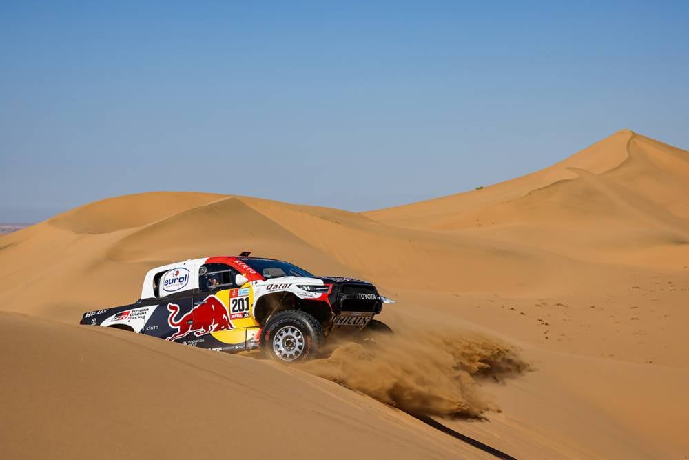 Nasser Al-Attiyah prevaleció en la etapa de este domingo