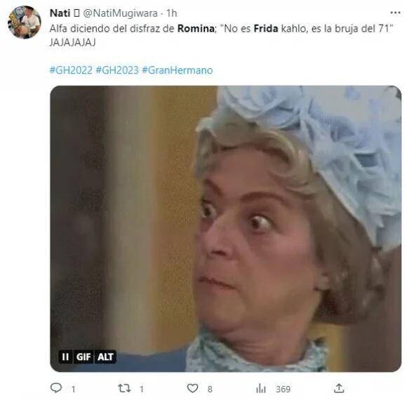 Romina Uhrig fue el hazme reír de las redes sociales por su atuendo mexicano