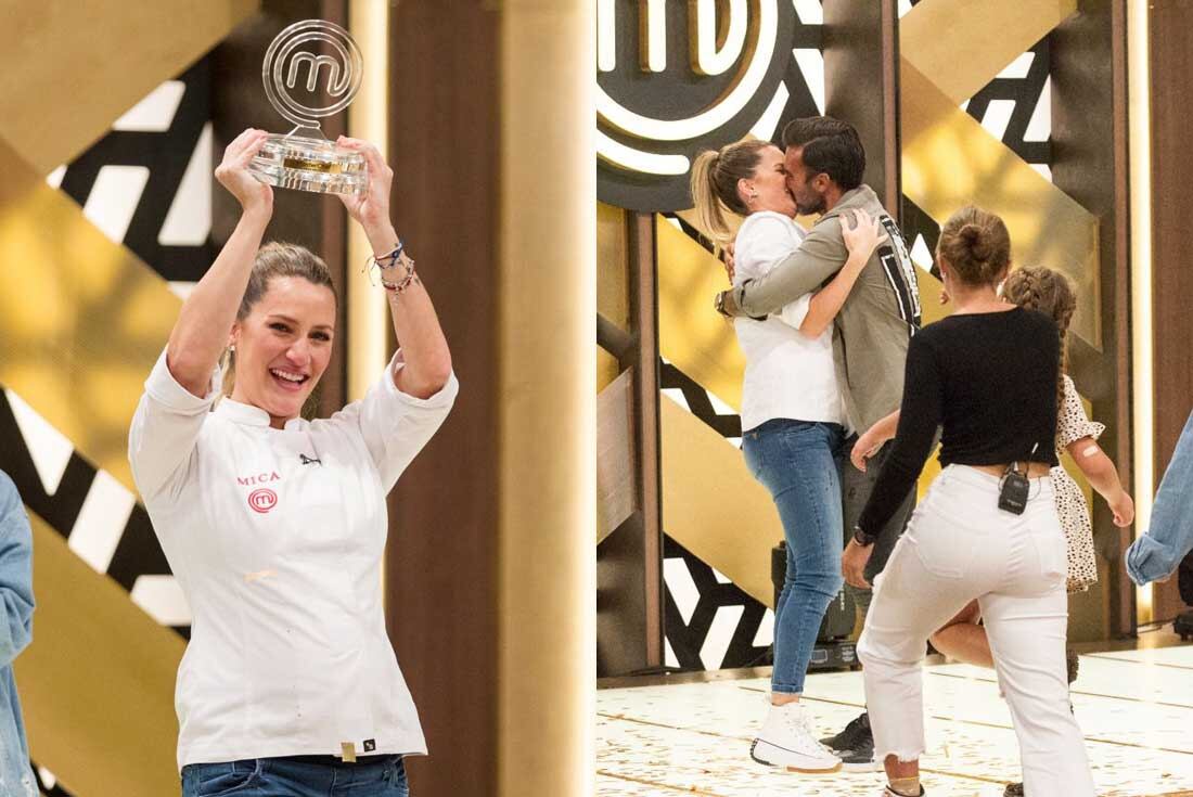 Mica Viciconte, campeona en Masterchef Celebrity 3 (Telefé).