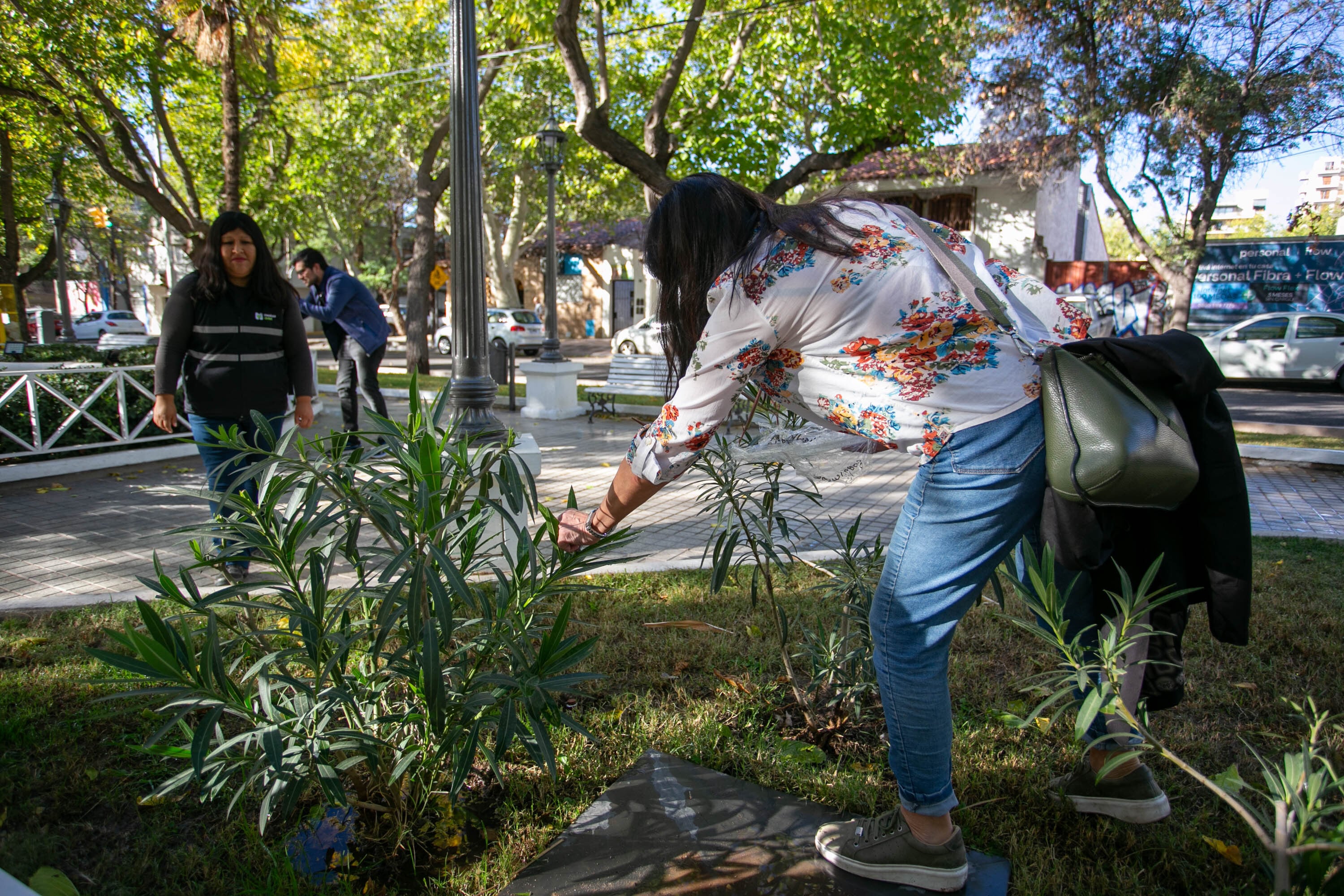 La Ciudad lanza el Programa de Controladores Biológicos de Plagas. Foto: Municipalidad de Mendoza.