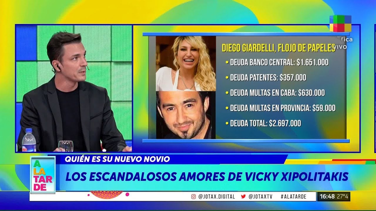 El supuesto novio de Vicky Xipolitakis fue denunciado por violencia de género