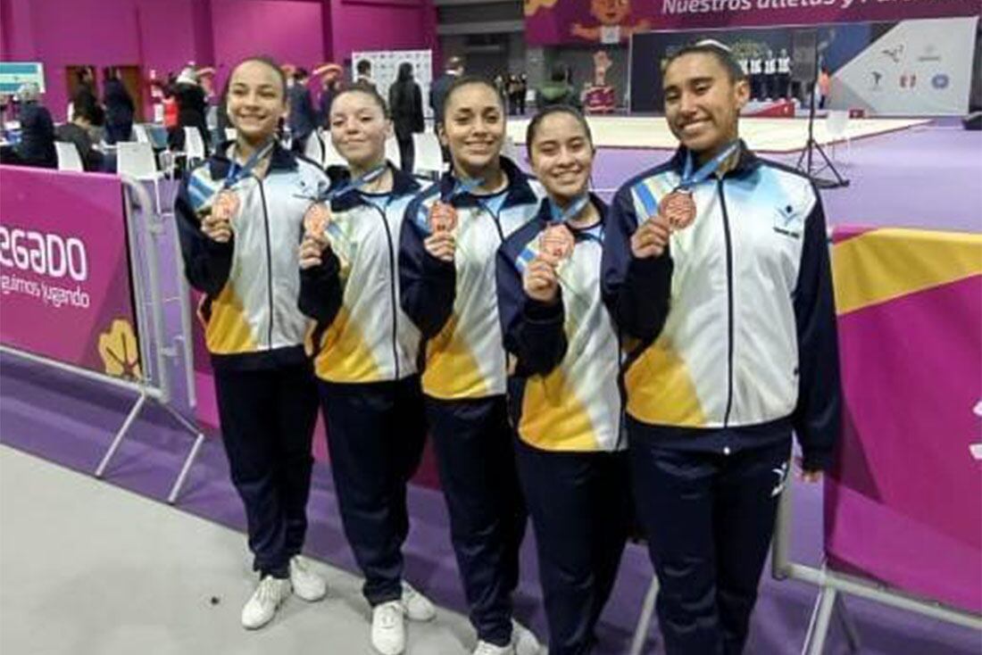 Los representantes de nuestra provincia también fueron protagonistas en la modalidad por equipos.