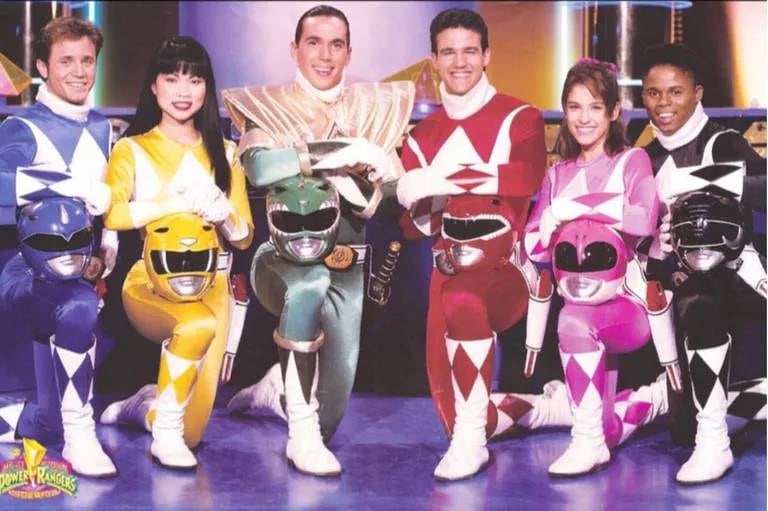 La serie Power Rangers fue un ícono de la TV de la década del 90.