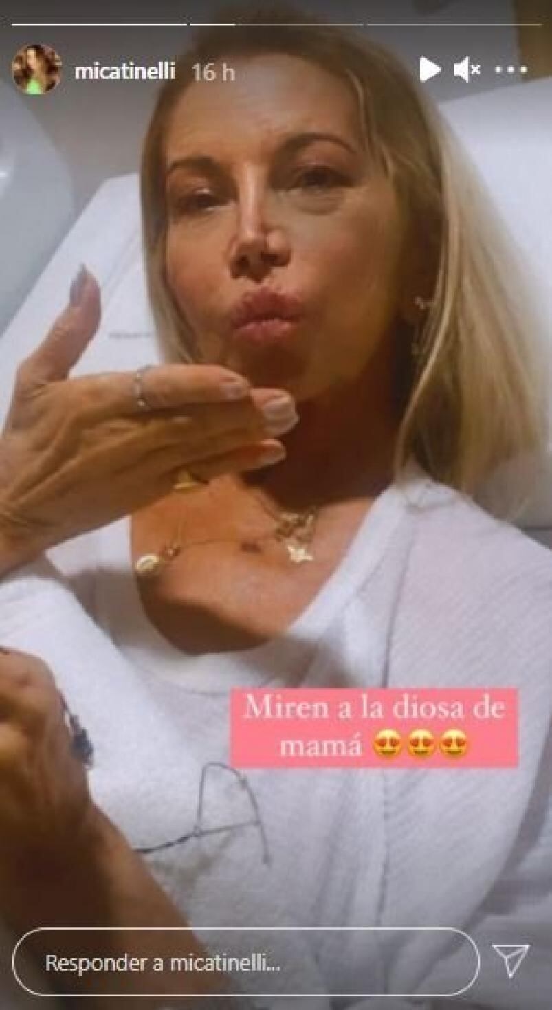 Redes sociales de Mica Tinelli