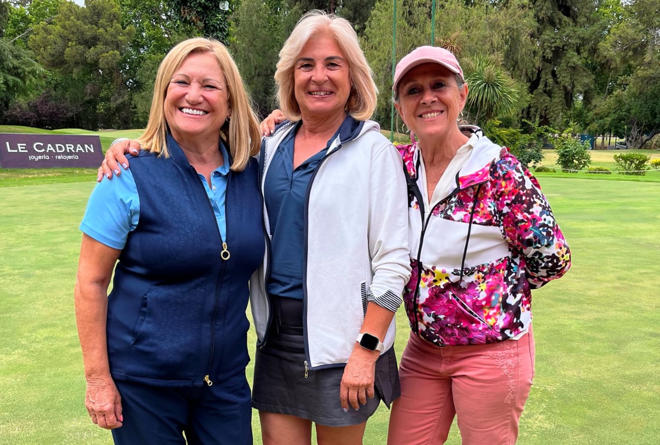 Inés Dibiagi, Nancy Alonso y Daniela Formica.