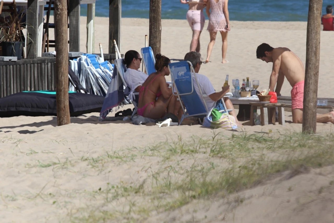 Ricardo Darín y su familia en Punta del Este  / Gente