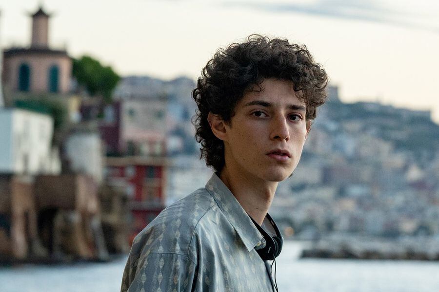 Filippo Scotti es Fabietto Schisa en "Fue la mano de Dios". (Netflix)