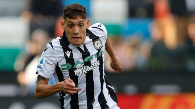 Nahuel Molina Lucero fue figura en el Udinese