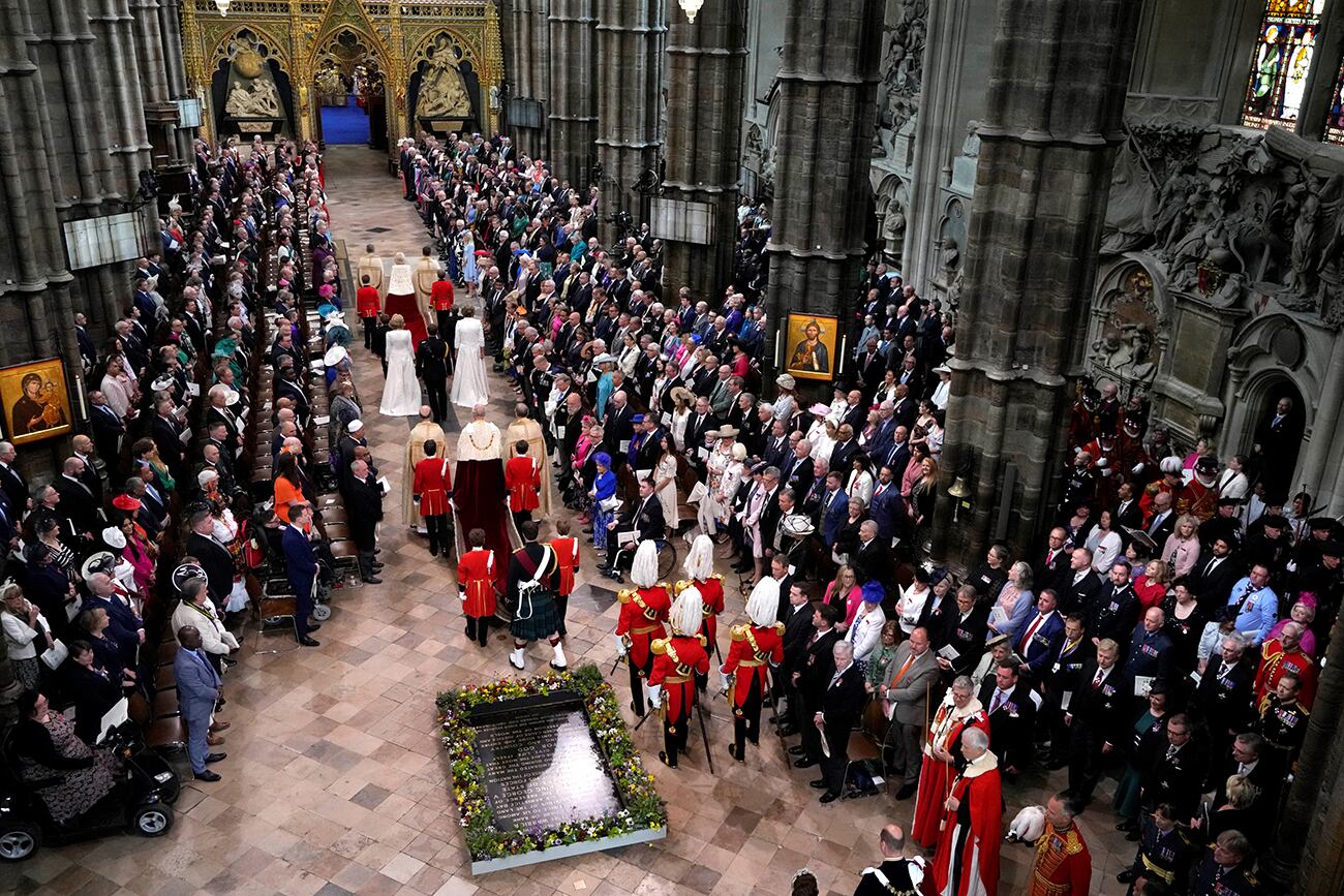 La coronación de Carlos III (AP).