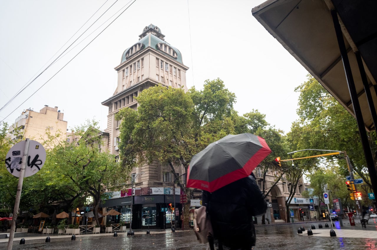 Récord de precipitación para agosto en Mendoza: 22 mm de lluvia en 24 horas sobre un promedio de 10 mm para el mes. Archivo / Los Andes 