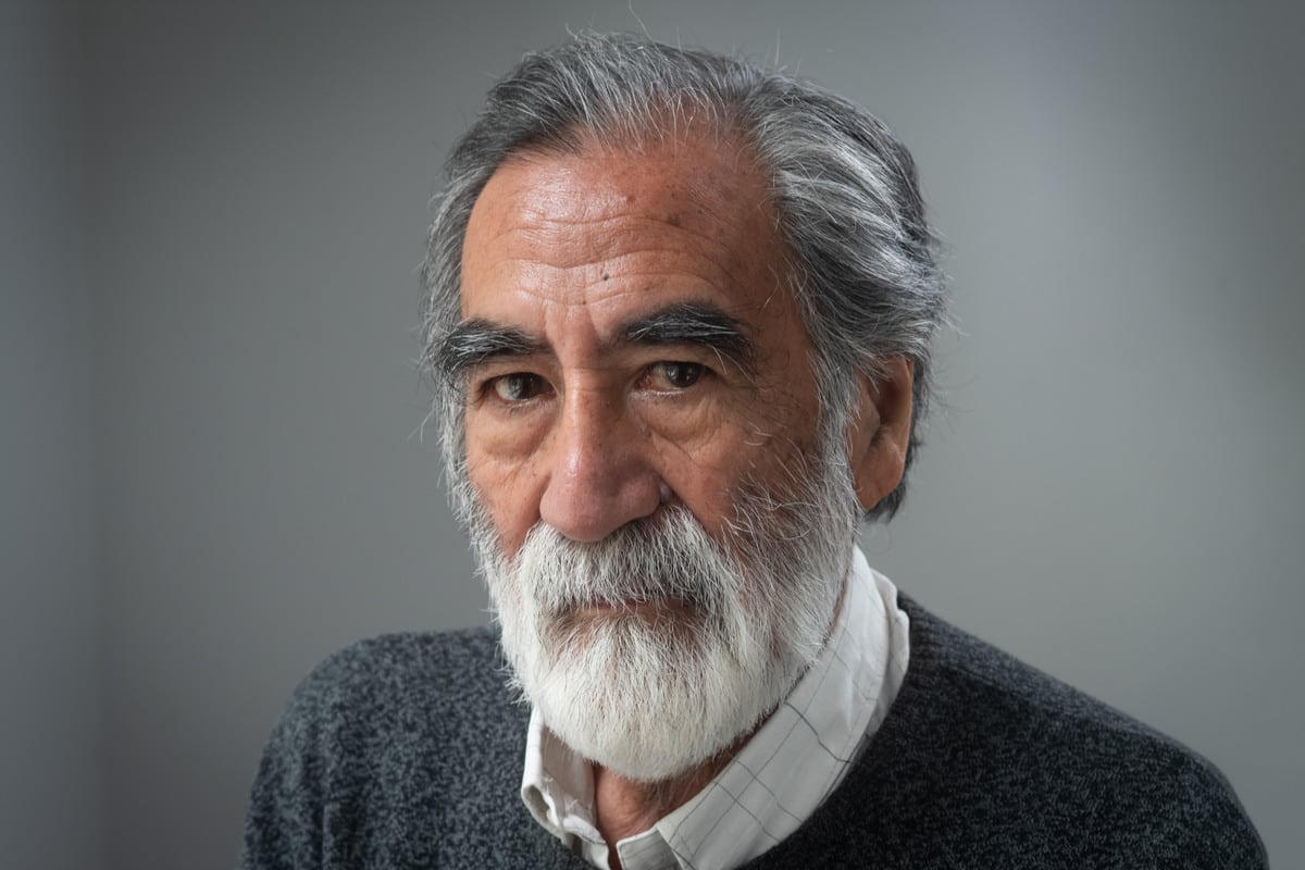 Luis Vázquez, fotógrafo mendocino. Expone sus obras de la Laguna de Guanacache. Foto: Ignacio Blanco / Los Andes    